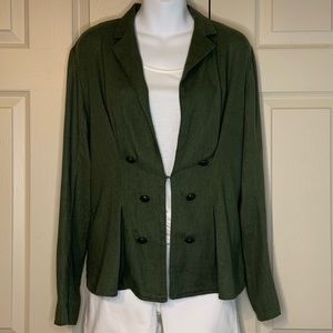 Free People Linen Blazer